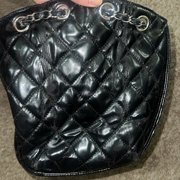 REPOSTING Authentic Chanel Cruise Line 2010-2011 Black Shoulder Bag - Picture 13 of 17